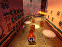 une photo d'Ã©cran de Crash Bandicoot 3 sur Sony Playstation